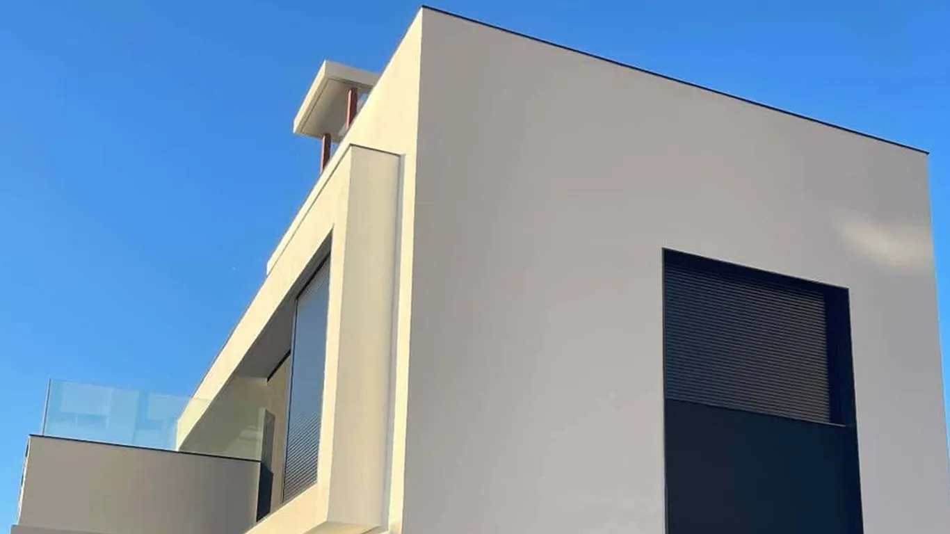 Fachadas SATE en casas industrializadas